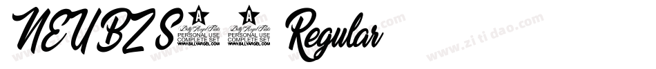 NEU-BZ-S92 Regular字体转换